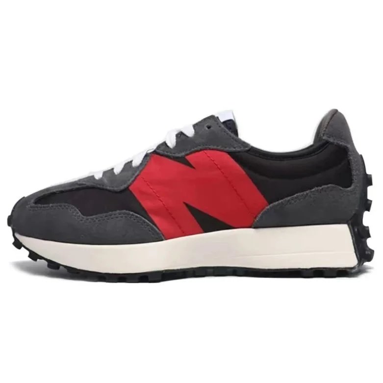 New Balance 327 Black Red Grey