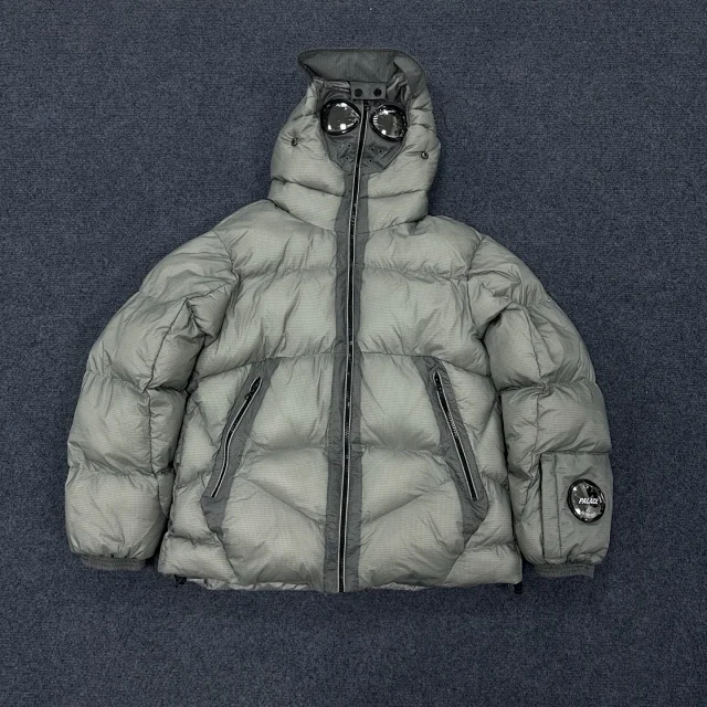 C.P. Company Vests Hooded Goggle Puffer Vest product detail image 3