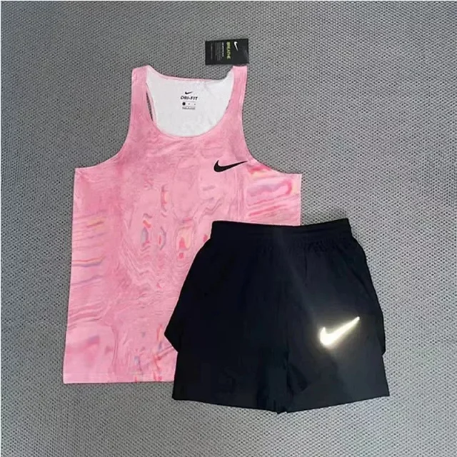 Nike Matching Sets Patterned running top and reflective shorts set product detail image 5