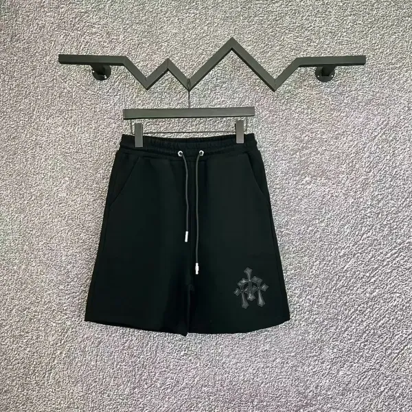 OK Embroidered Drawstring Shorts Gray - 16