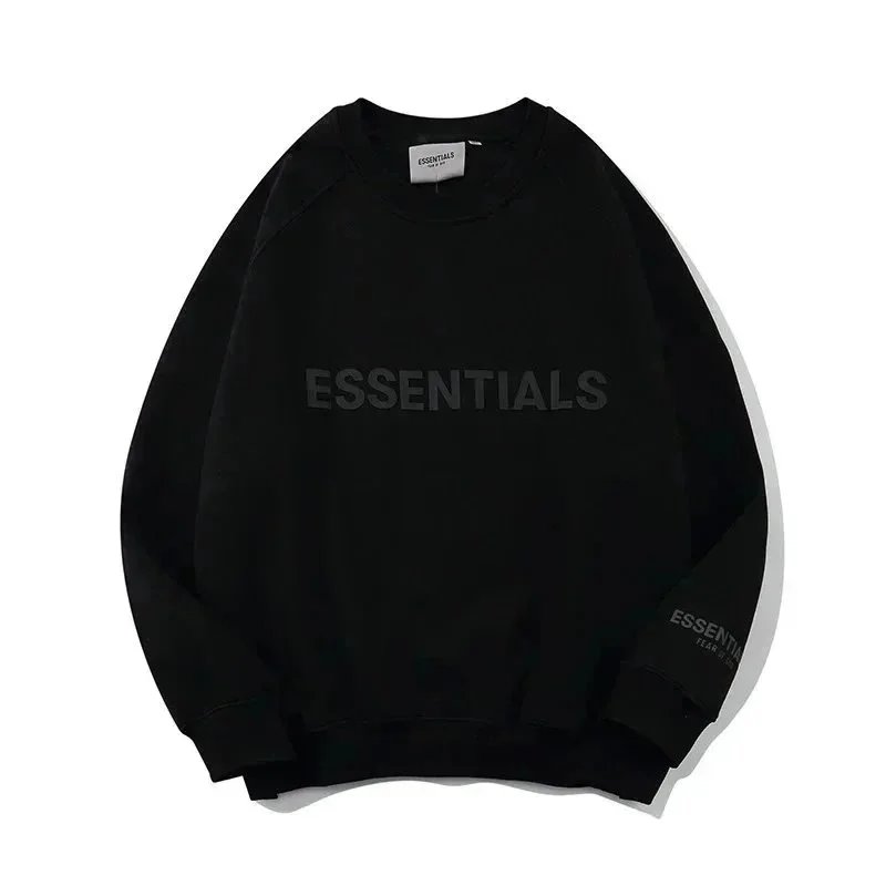Black round neck
