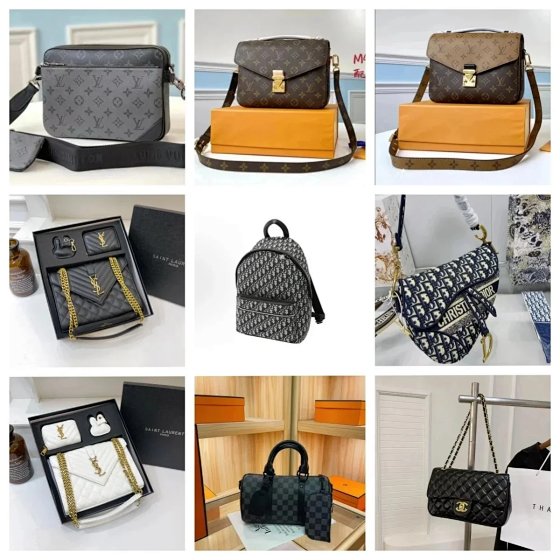 PG13- Popular Fashion New Versatile One Shoulder Crossbody Genuine Leather Bag