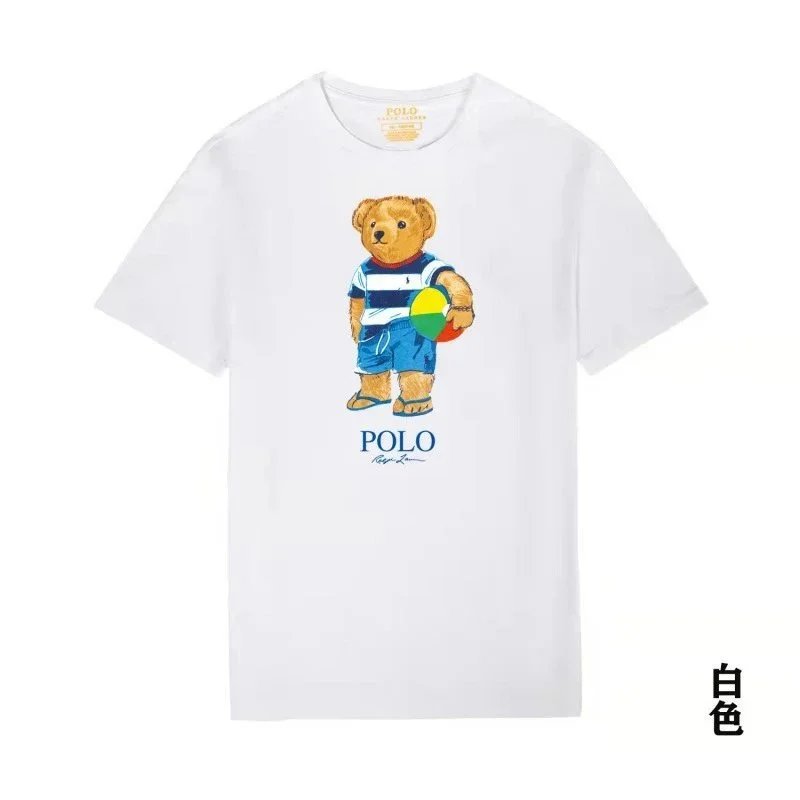 Polo Ralph Lauren Polo Bear Graphic T-Shirt White - 4