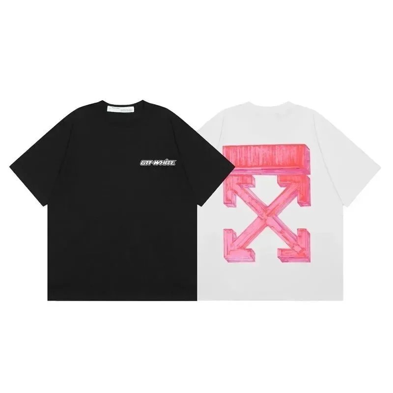 Off-White Tree Print Oversized T-Shirt White - 5