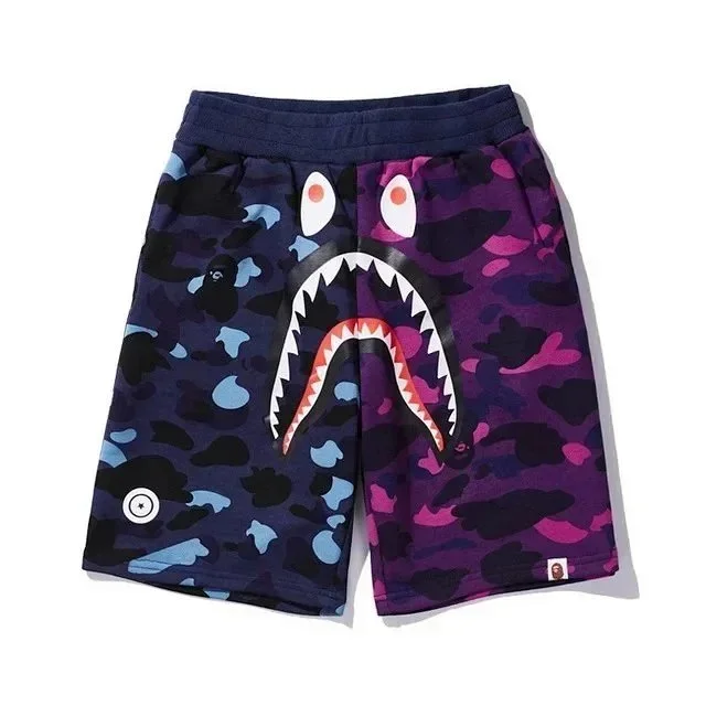 A BATHING APE Shorts Shark-face camouflage product detail image 4