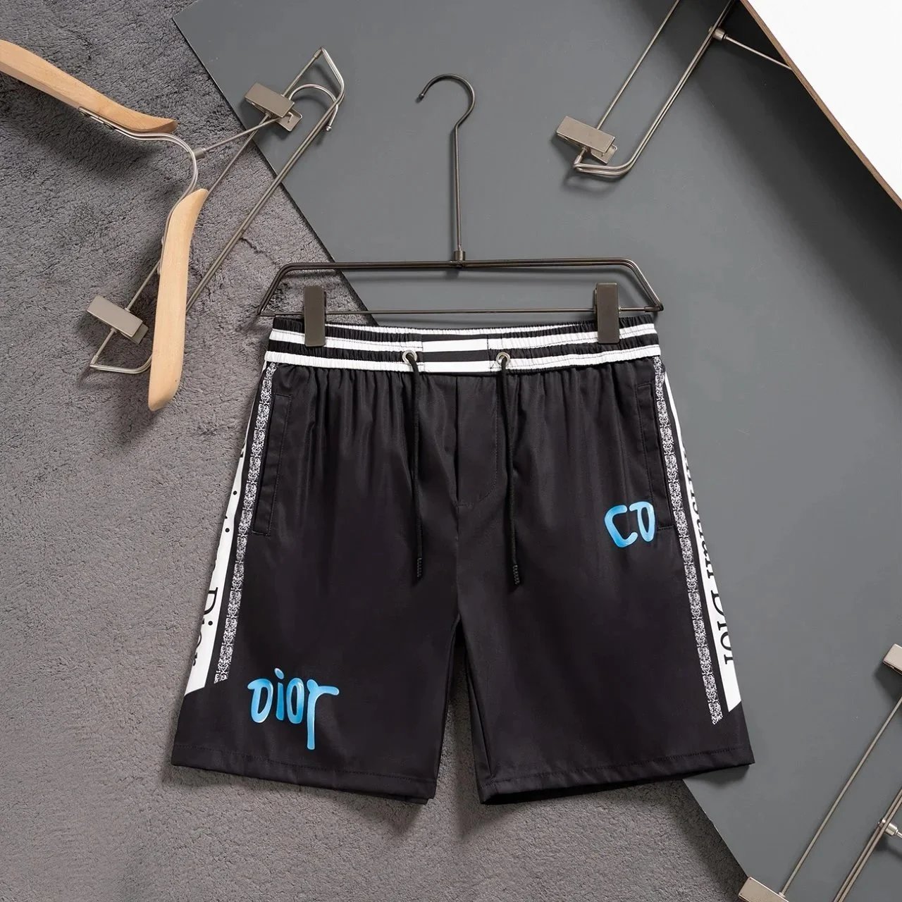 Dior Shorts Monogram Drawstring — 11