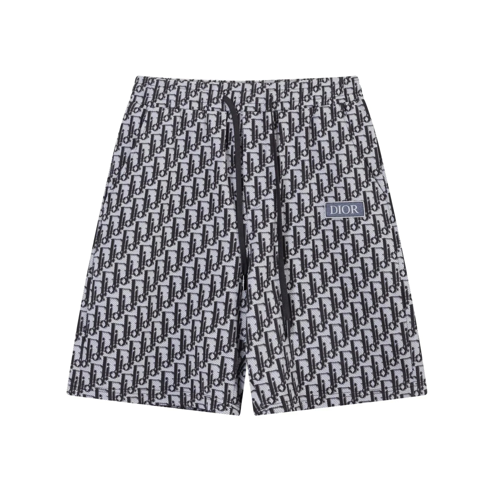 Dior Shorts Monogram Drawstring — 27