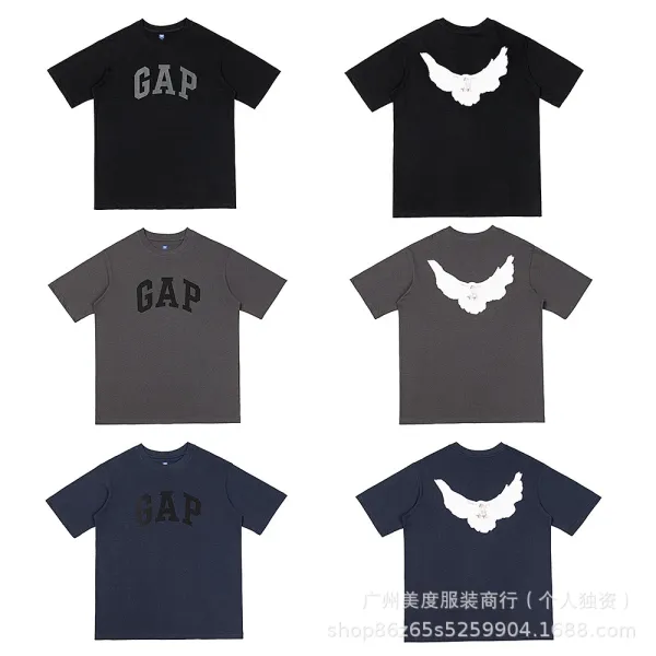 Gap Arch Logo Graphic T-Shirt Charcoal Gray T-Shirt - 3