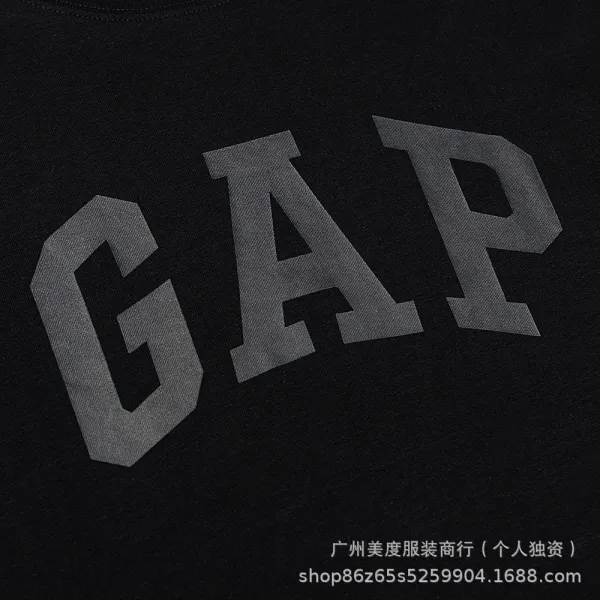 Gap Arch Logo Graphic T-Shirt Charcoal Gray T-Shirt - 16