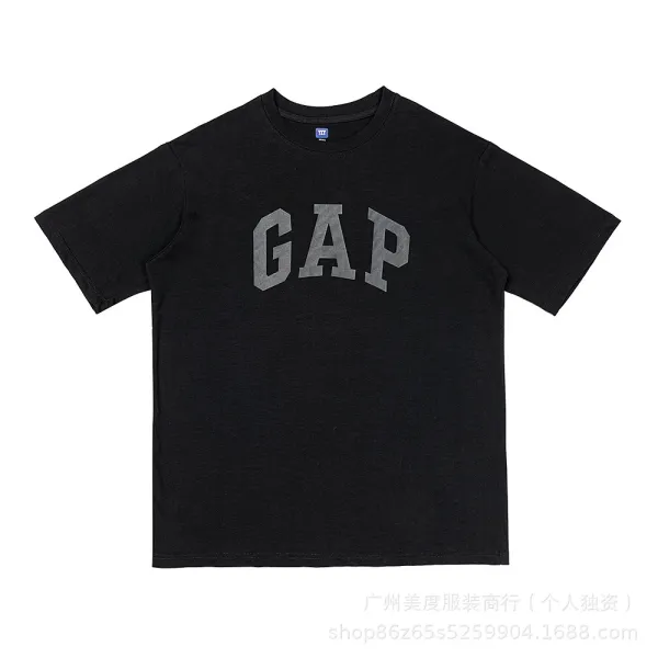 Gap Arch Logo Graphic T-Shirt Charcoal Gray T-Shirt - 6