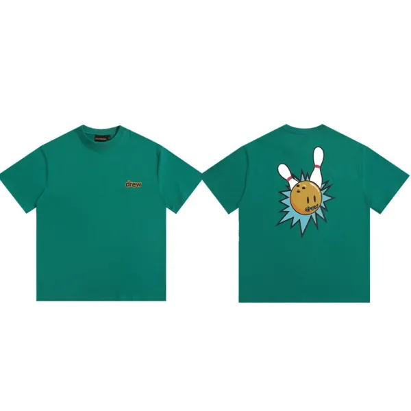 Drew House Bowling Ball Tee Green T-Shirt - 1