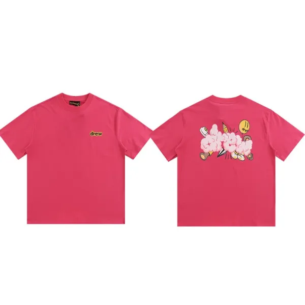 Drew House Cloud Burst Pink T-Shirt - 1