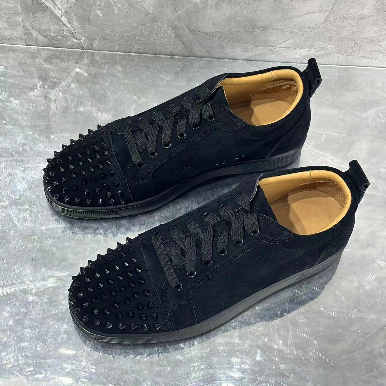 Purple Patent Leather Loafers - 7