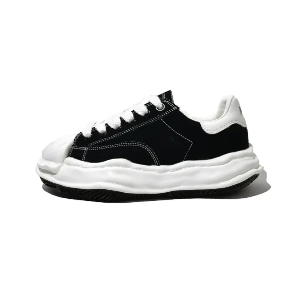 Maison Margiela Tabi Sneakers Red Canvas Chunky Sole Sneakers - 7