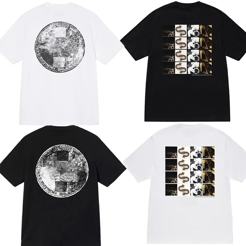 Off-White x Virgil Abloh 'Dog & Snake' Grid Print White T-Shirt - 2
