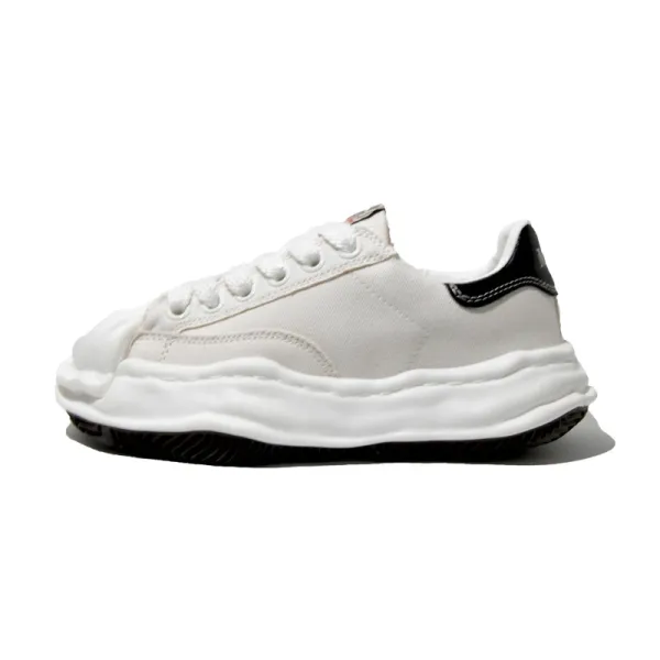 Maison Margiela Tabi Sneakers Red Canvas Chunky Sole Sneakers - 40