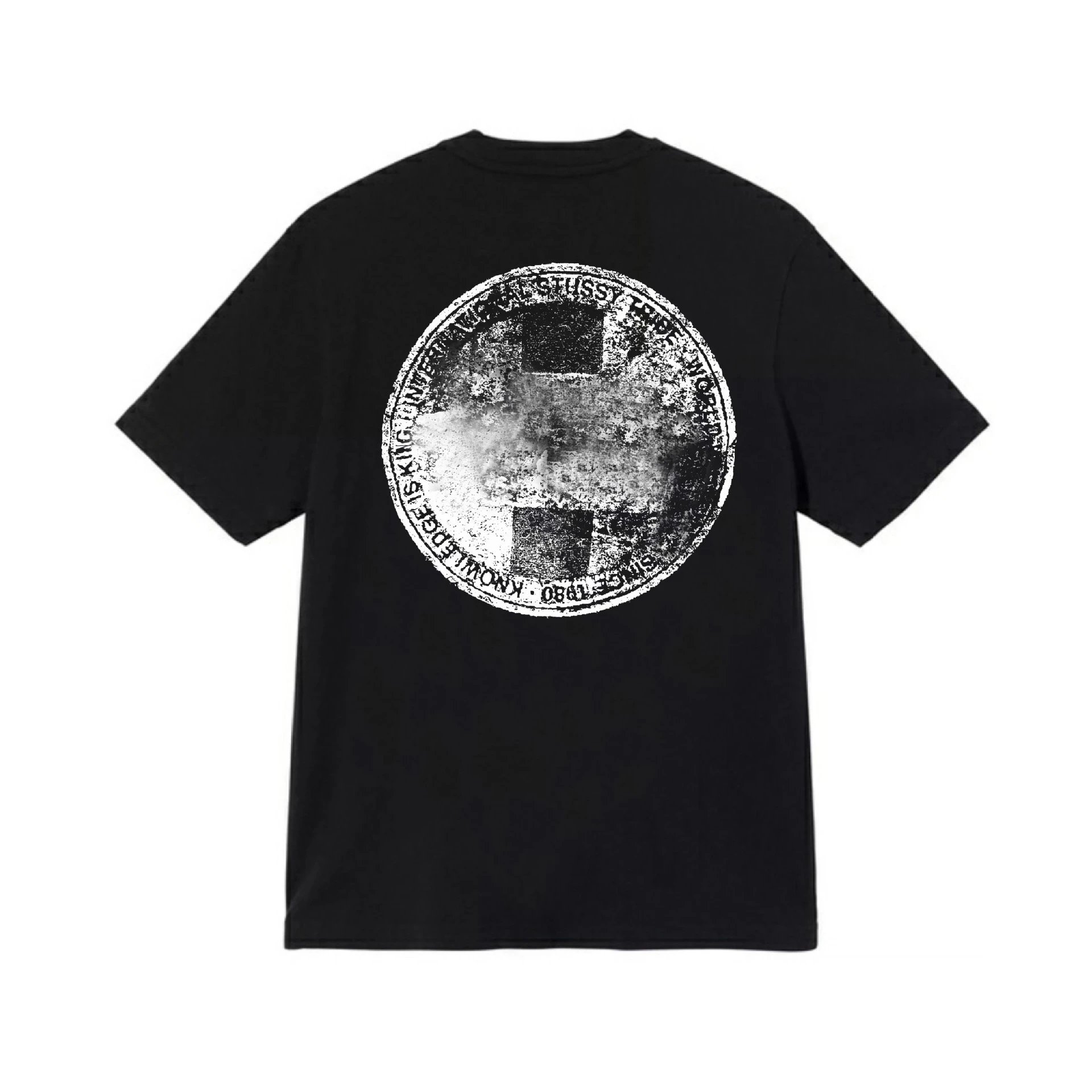 Off-White x Virgil Abloh 'Dog & Snake' Grid Print White T-Shirt - 4