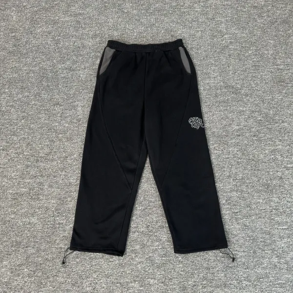 Design Logo Sweatpants Gray with Black Accents Sweatpants - 20