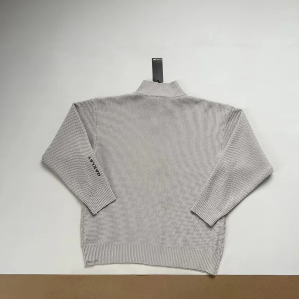 Oakley Half-Zip Knit Sweater Gray - 11