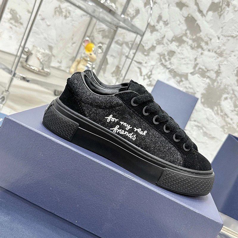 Dior B23 Oblique Low-Top Beige Sneakers - 8