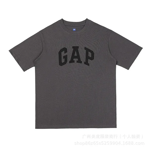 Gap Arch Logo Graphic T-Shirt Charcoal Gray T-Shirt - 1