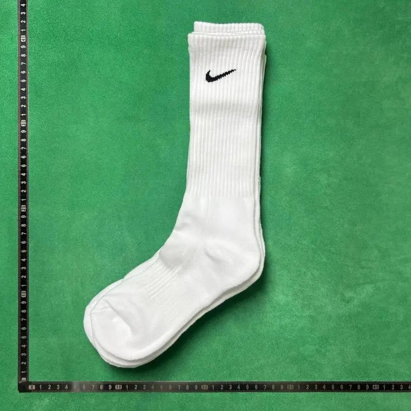 6号白色长袜 一卡三双