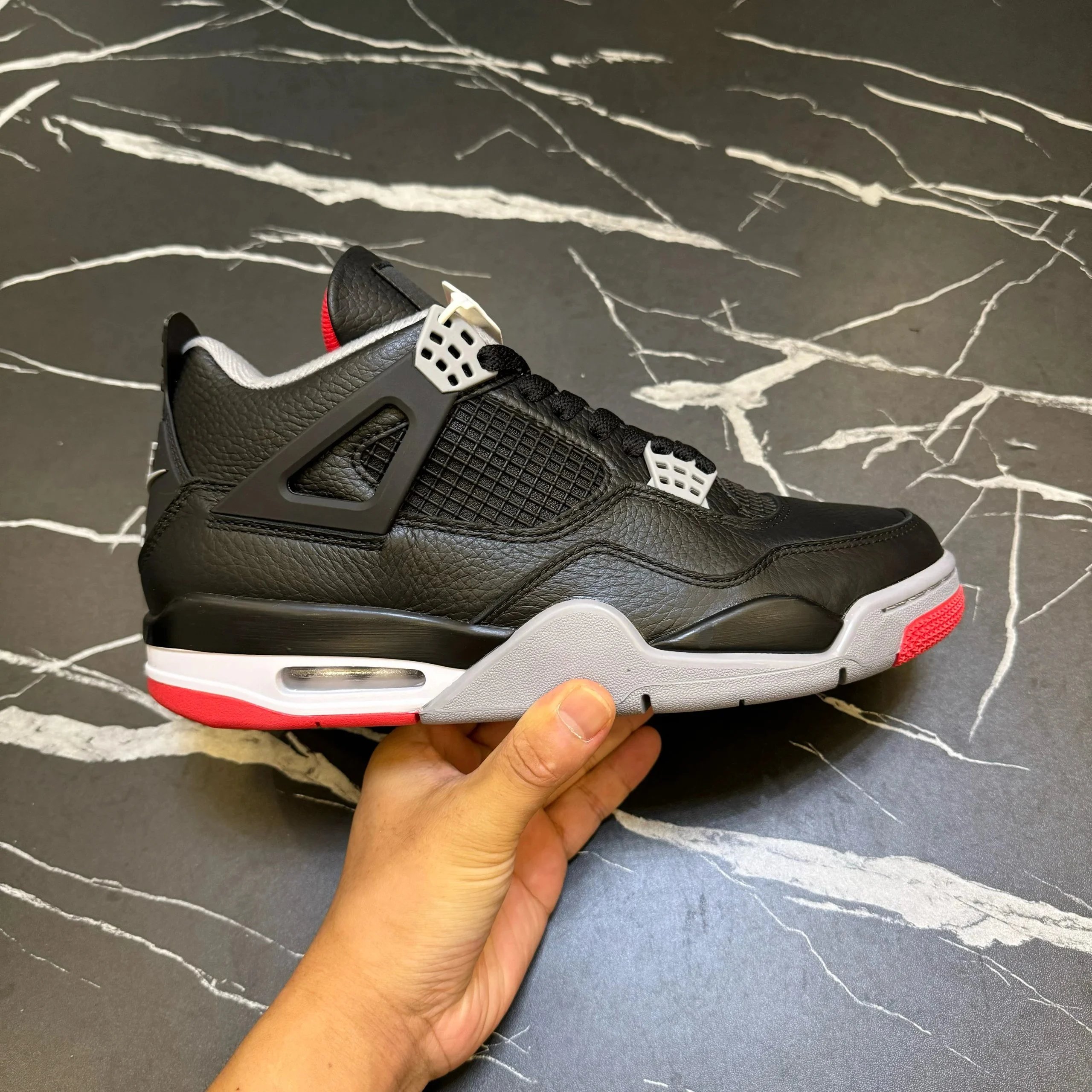 Black Red Leather