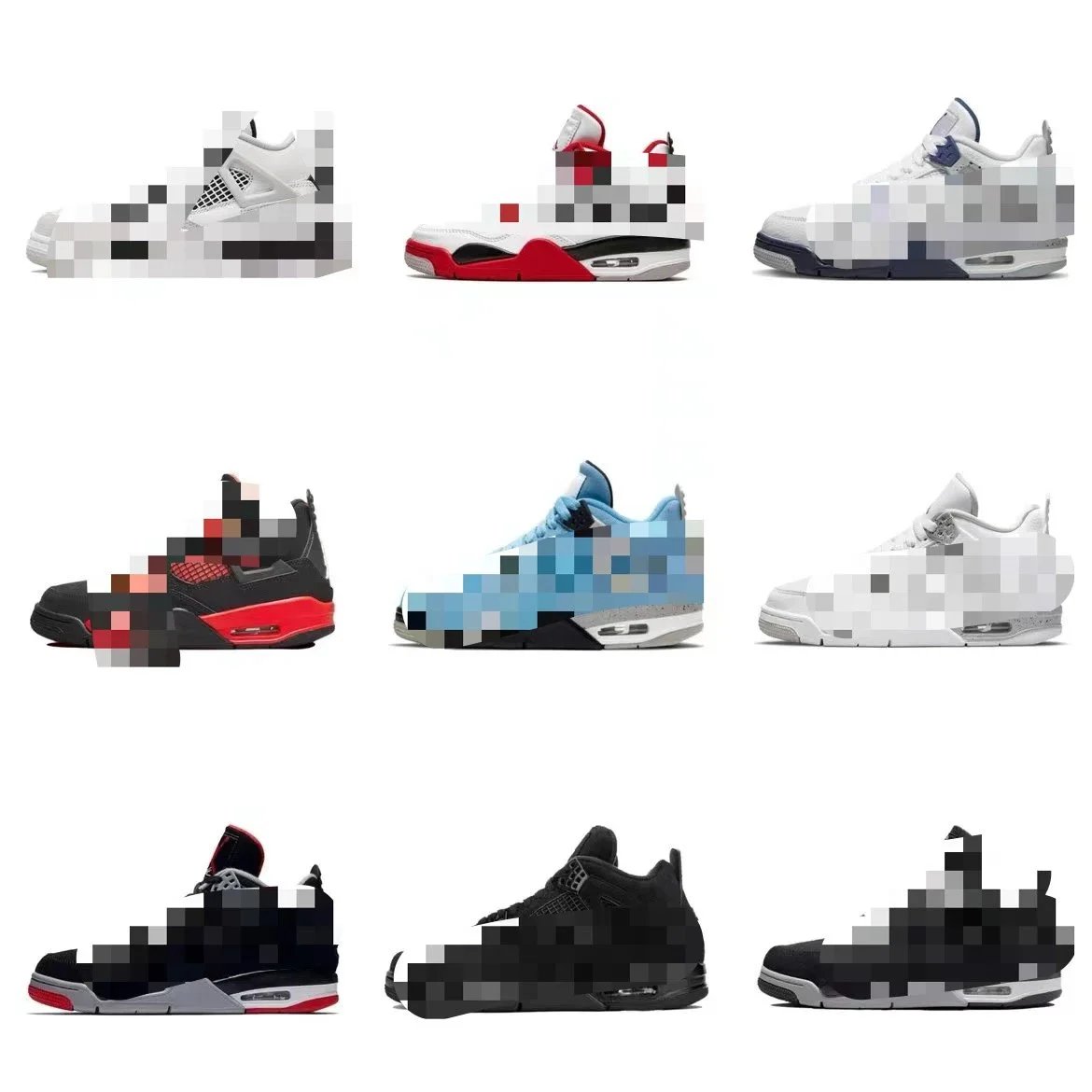 4 Series - White Cement, Black Cat, Thor Multi-Color TD