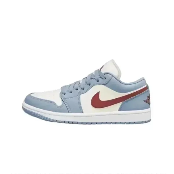 Air Jordan 1 Low University Blue Sneakers - 1