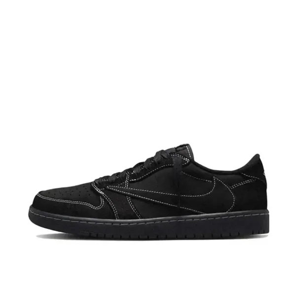 Nike x Travis Scott Air Jordan 1 Low OG 'Black' Sneakers - 1