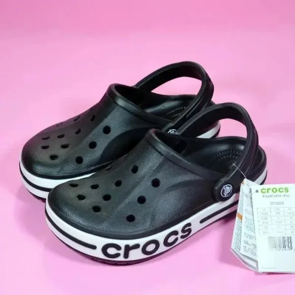 Crocs Bayaband Clog Black/White Casual Shoes - 1
