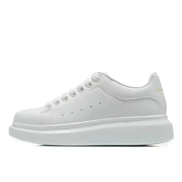 Alexander McQueen Oversized Sole White Sneakers - 1