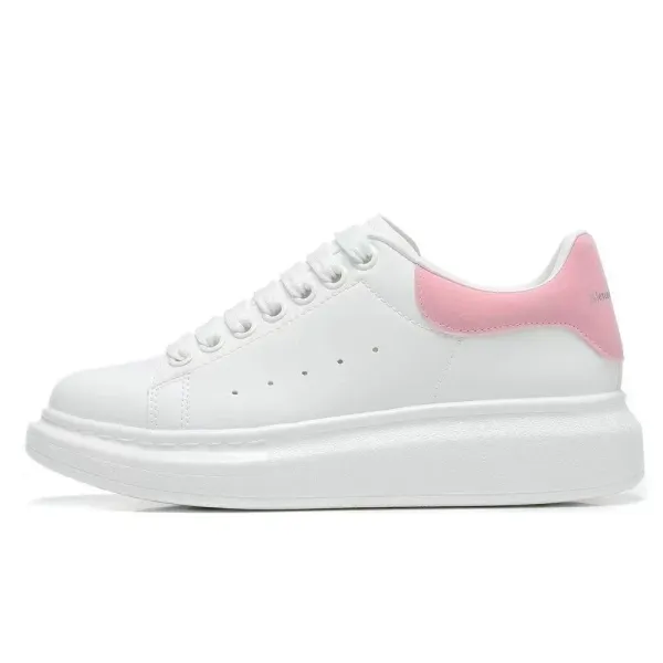 Alexander McQueen Oversized Sneakers White Pink Chunky Sneakers - 1