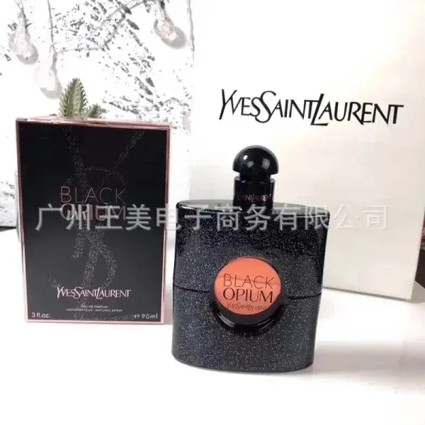 Yves Saint Laurent Black Opium Eau de Parfum Black Glitter Perfume - 1