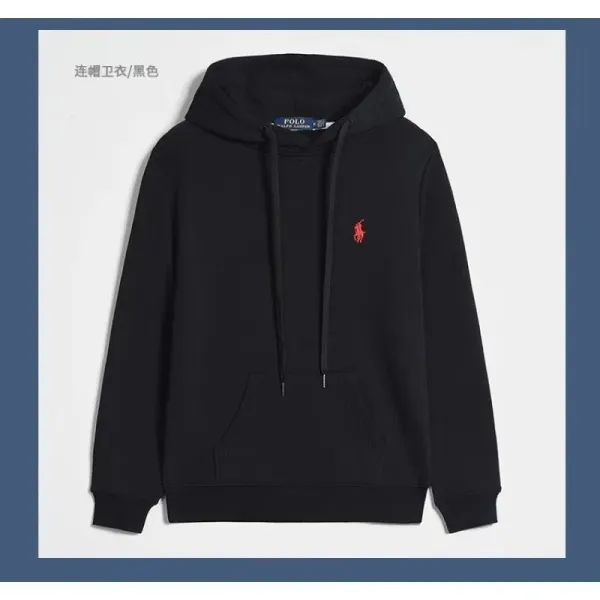 Polo Ralph Lauren Classic Hoodie Black - 1