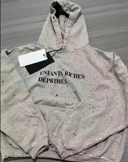 thumbnail for Melancholic rich second-generation retro slogans, heavy high streets, old destruction, men's and women's loose hoodies, hoodies, sweatshirts