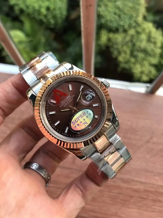 Rolex Watches Datejust fluted-bezel bracelet watch product detail image 37