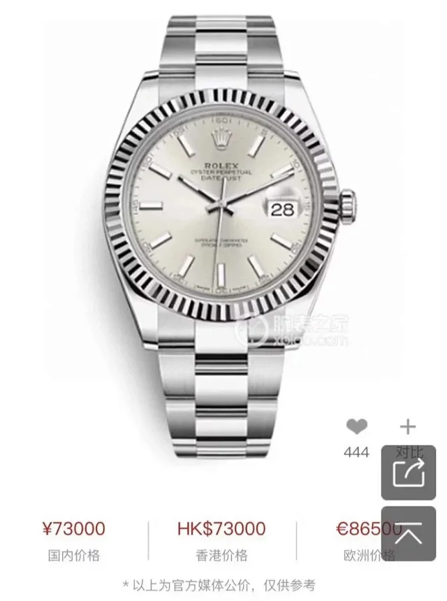 Rolex Watches Datejust fluted-bezel bracelet watch product detail image 2