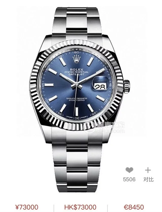 Rolex Watches Datejust fluted-bezel bracelet watch product detail image 5
