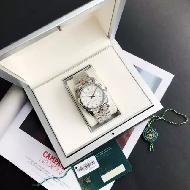 Rolex Watches Datejust fluted-bezel bracelet watch product detail image 20