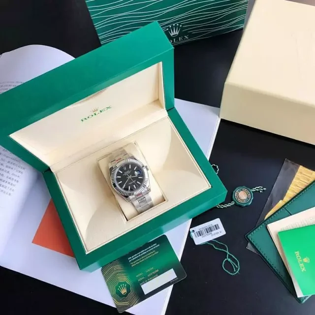 Rolex Watches Datejust fluted-bezel bracelet watch product detail image 29