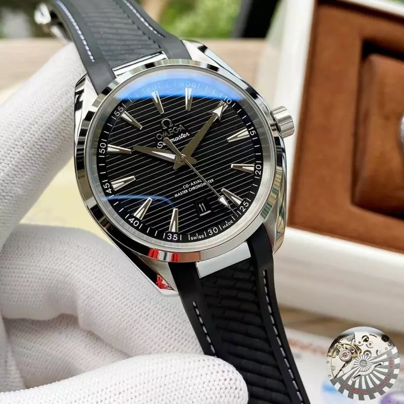 [Six-character Calendar] Silver Shell, Black Plate, Adhesive Tape / Without full package