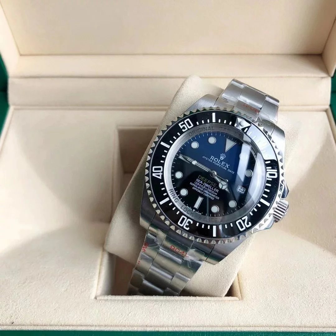 [DX105-6] watch 44mm steel band business watch boys day gift mechanical watch