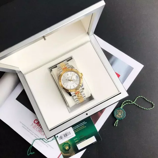 Rolex Watches Datejust fluted-bezel bracelet watch product detail image 24