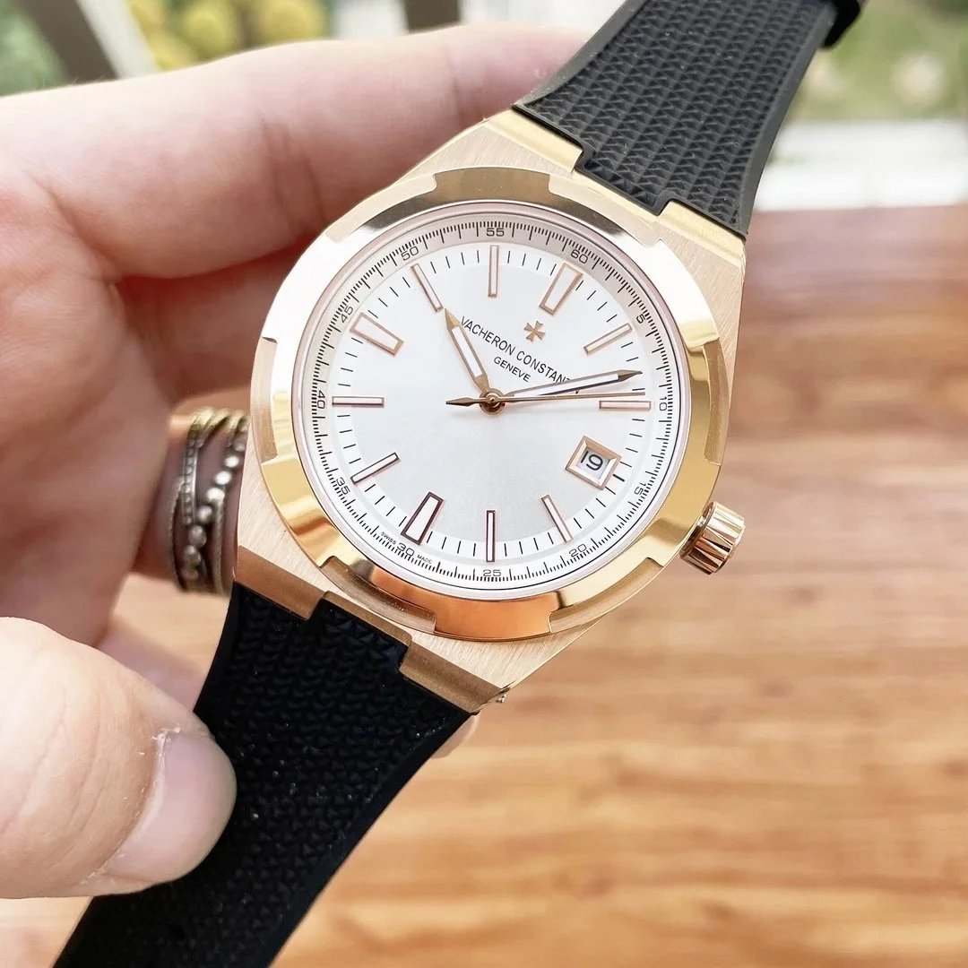 [Special Offer] Vacheron Constant 41mm Cross Sea Series Birthday Gift Night Light Huaqiangbei Watch Men's Watch Wansheng Production Watch Calendar Men's Sports Watch Mechanical Watch Waterproof Mechanical Watch