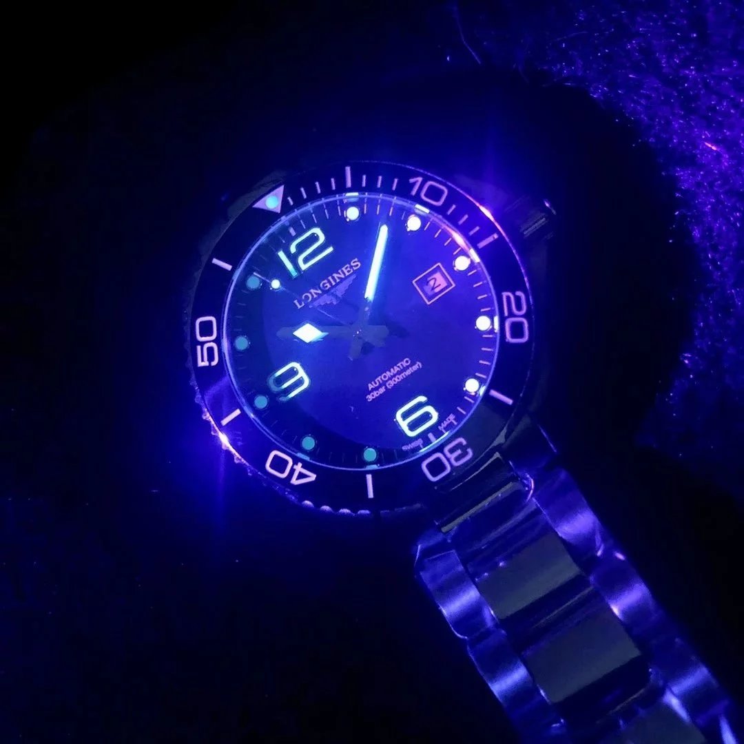 Longines Hydroconquest Blue Dial Two-Tone Stainless Steel Mechanical Watch - 20