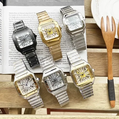 Cartier Santos Skeleton