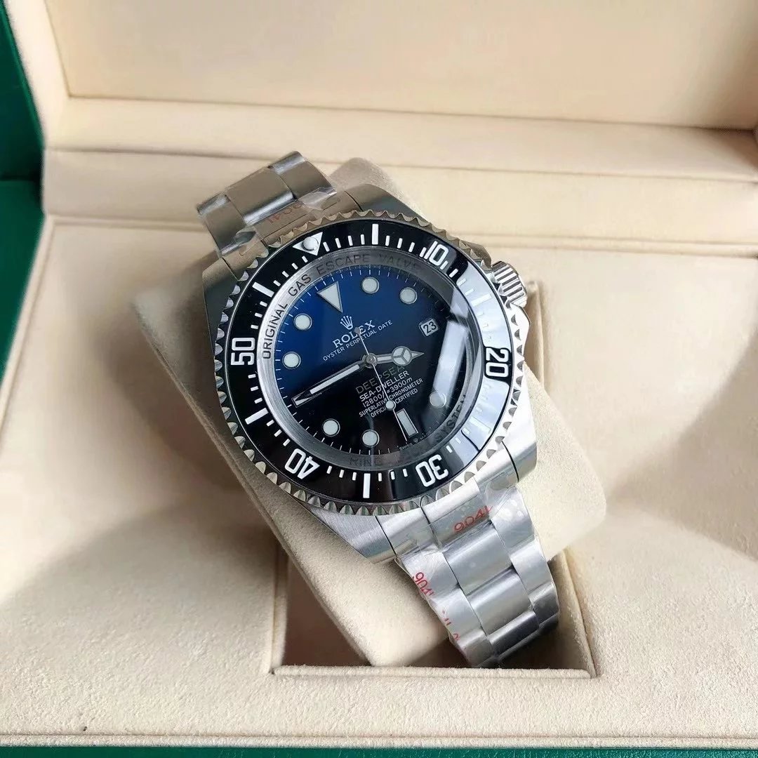 [DX105-6] watch 44mm steel band business watch boys day gift mechanical watch