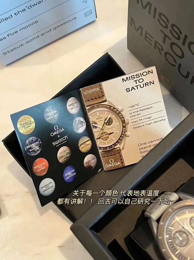 Omega Watches Speedmaster MoonSwatch Chronograph product detail image 28