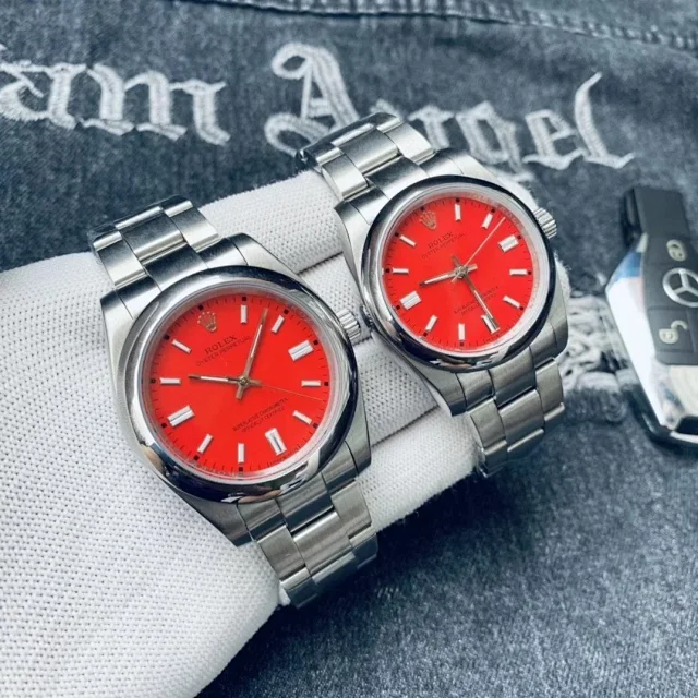 Rolex Watches Oyster Perpetual stainless steel bracelet watch product detail image 14